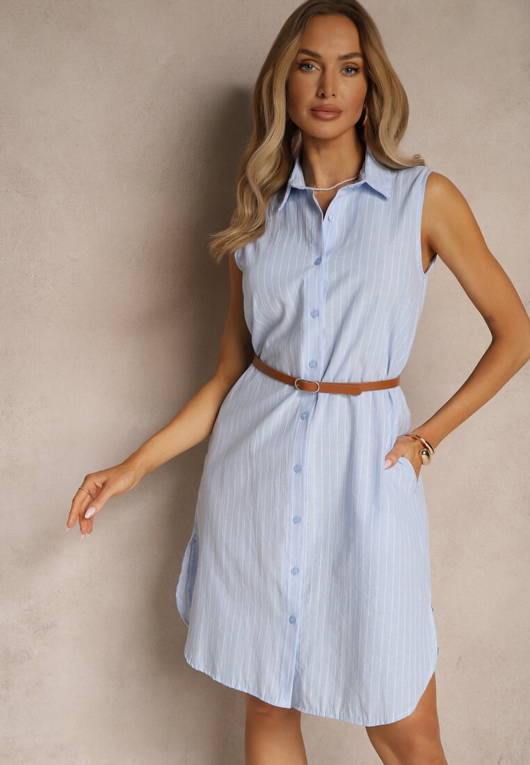 Rochie Meporia Albastru deschis