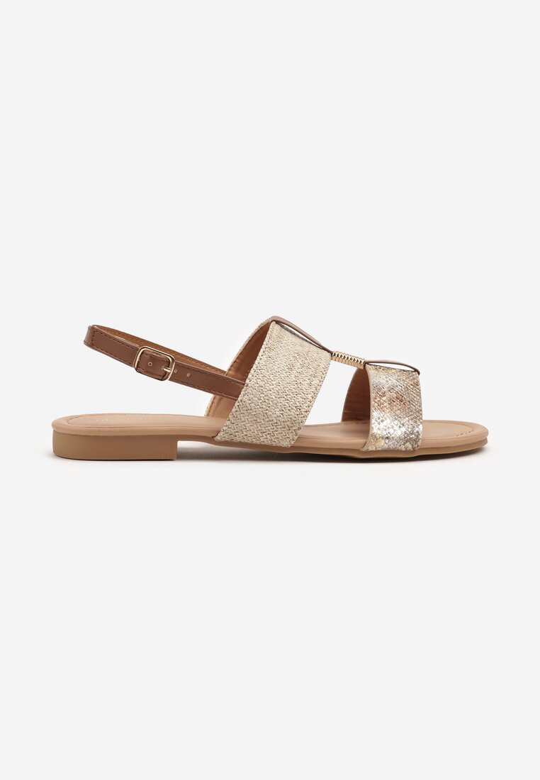 Sandale Mailles Print piele de șarpe