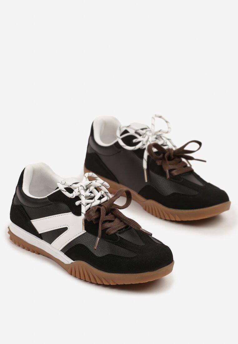 Sneakers Nilaviela Negru cu alb