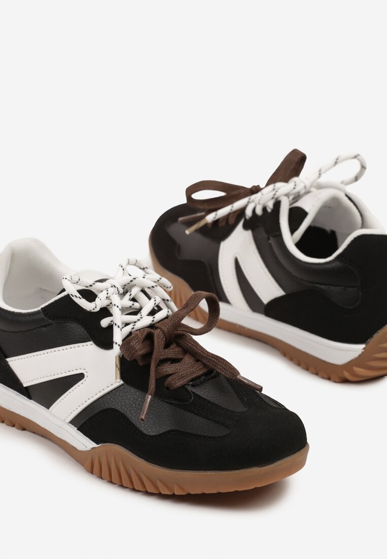 Sneakers Nilaviela Negru cu alb