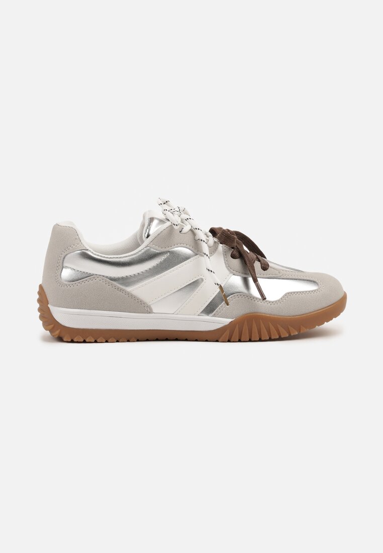 Sneakers Nilaviela Argintii