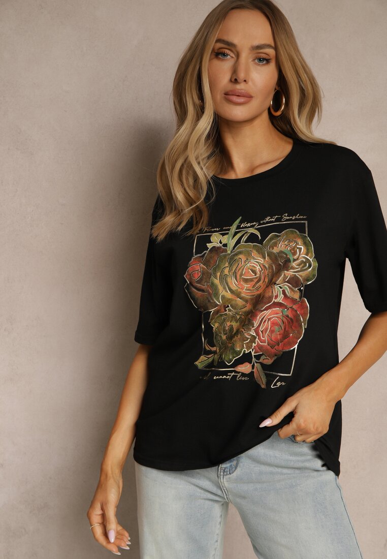 T-shirt Maivaria Negru