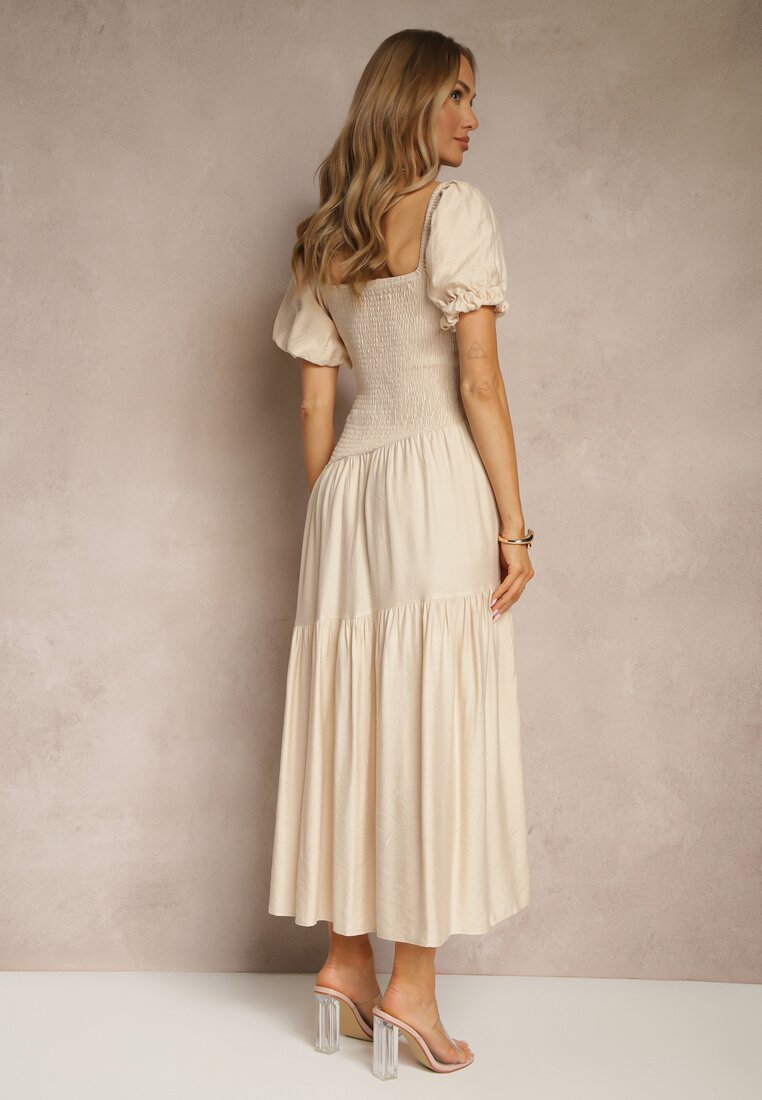 Rochie Naprine Bej