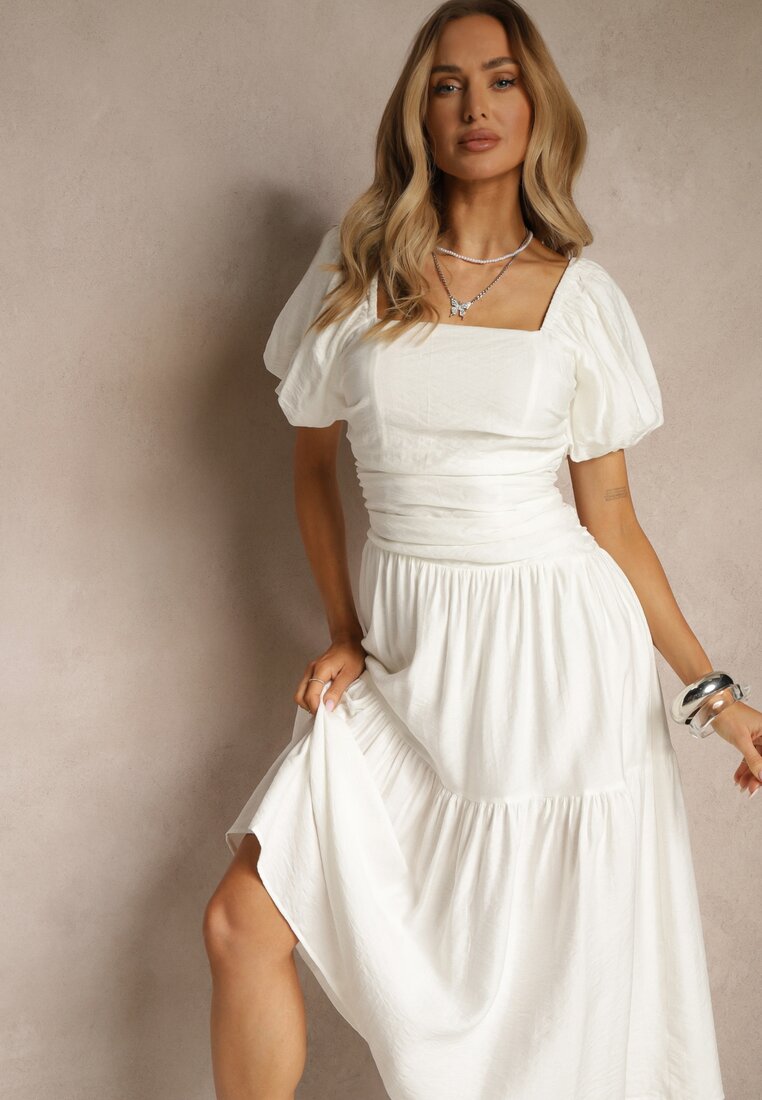 Rochie Naprine Albă