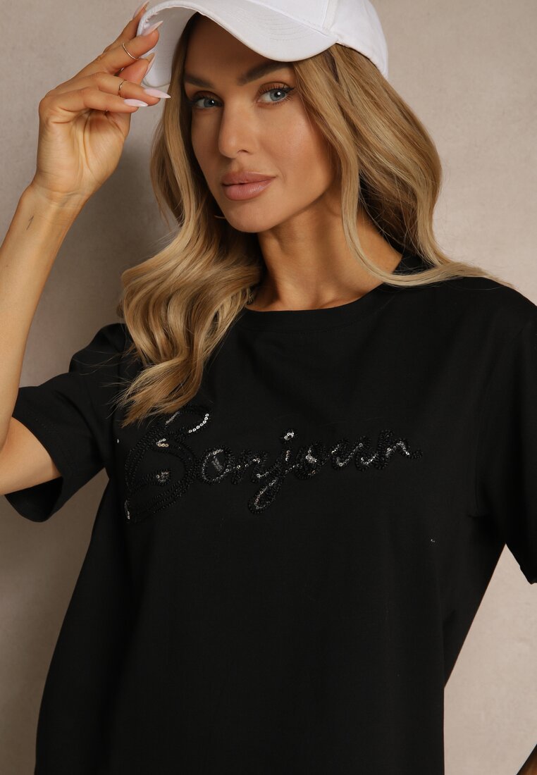 T-shirt Ulionis Negru