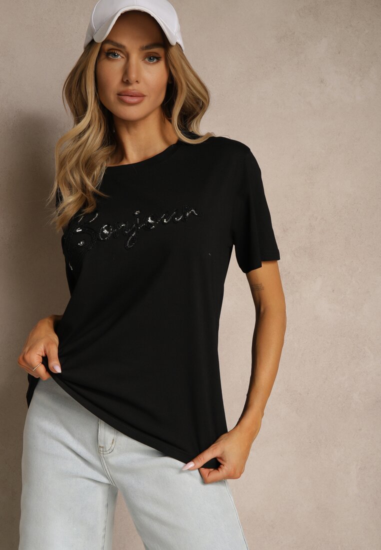 T-shirt Ulionis Negru