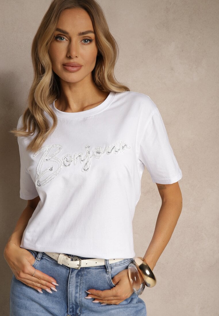 T-shirt Ulionis Alb