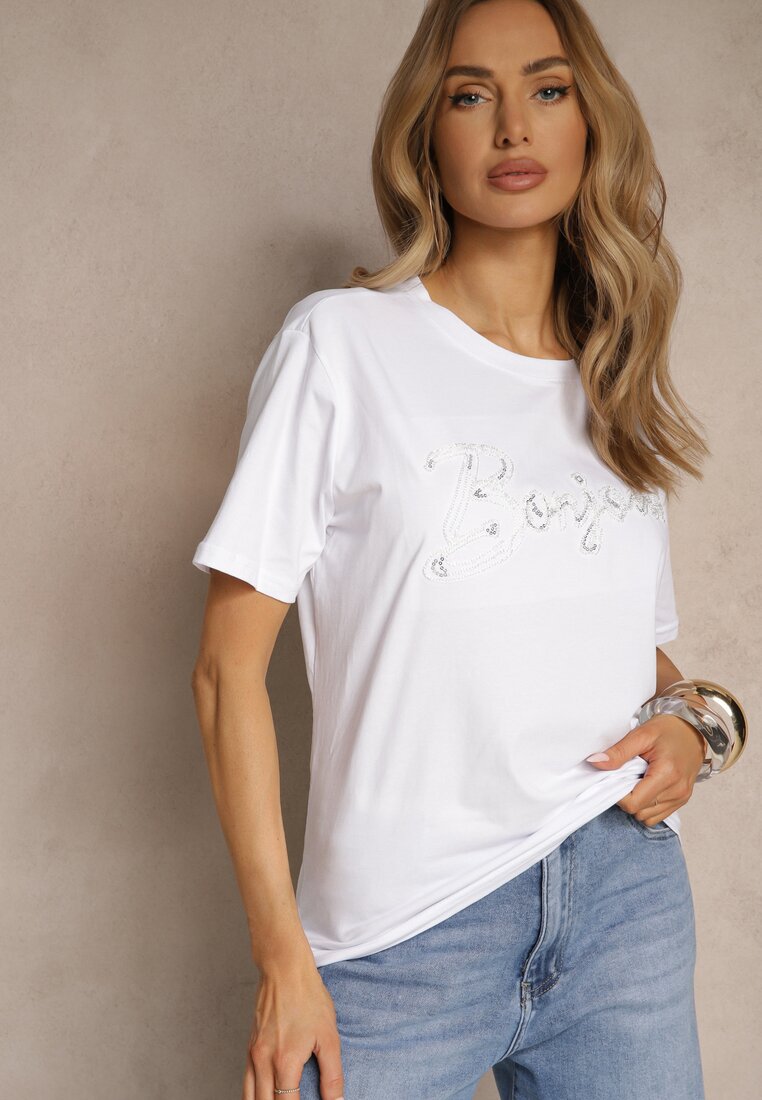 T-shirt Ulionis Alb