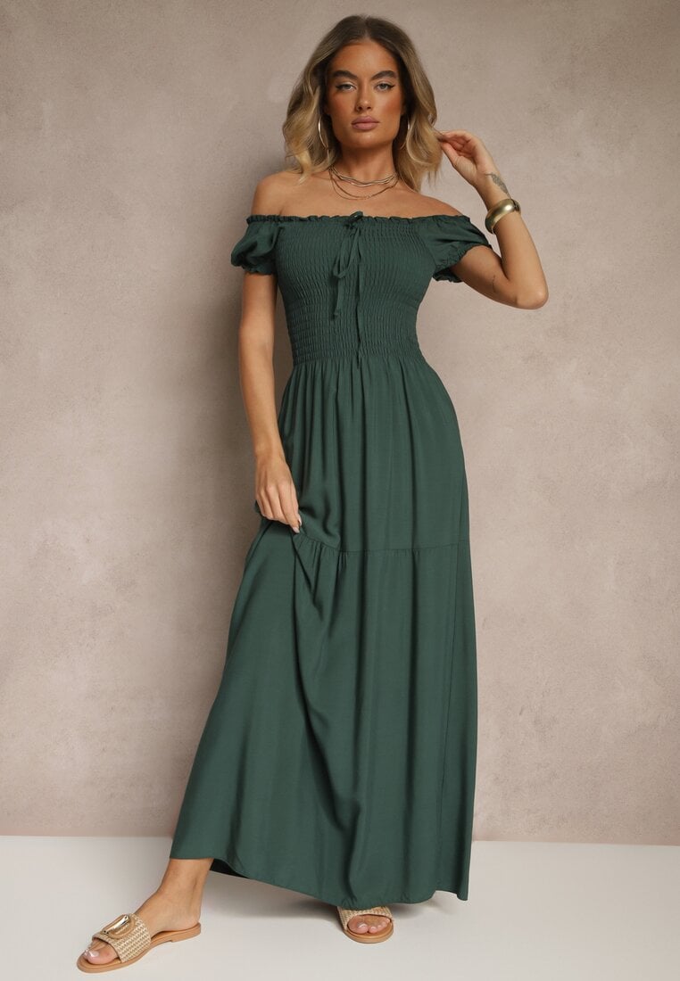 Rochie Jenalena Verde închis