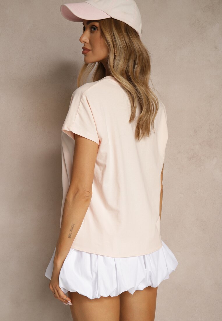 T-shirt Sunalina Roz deschis