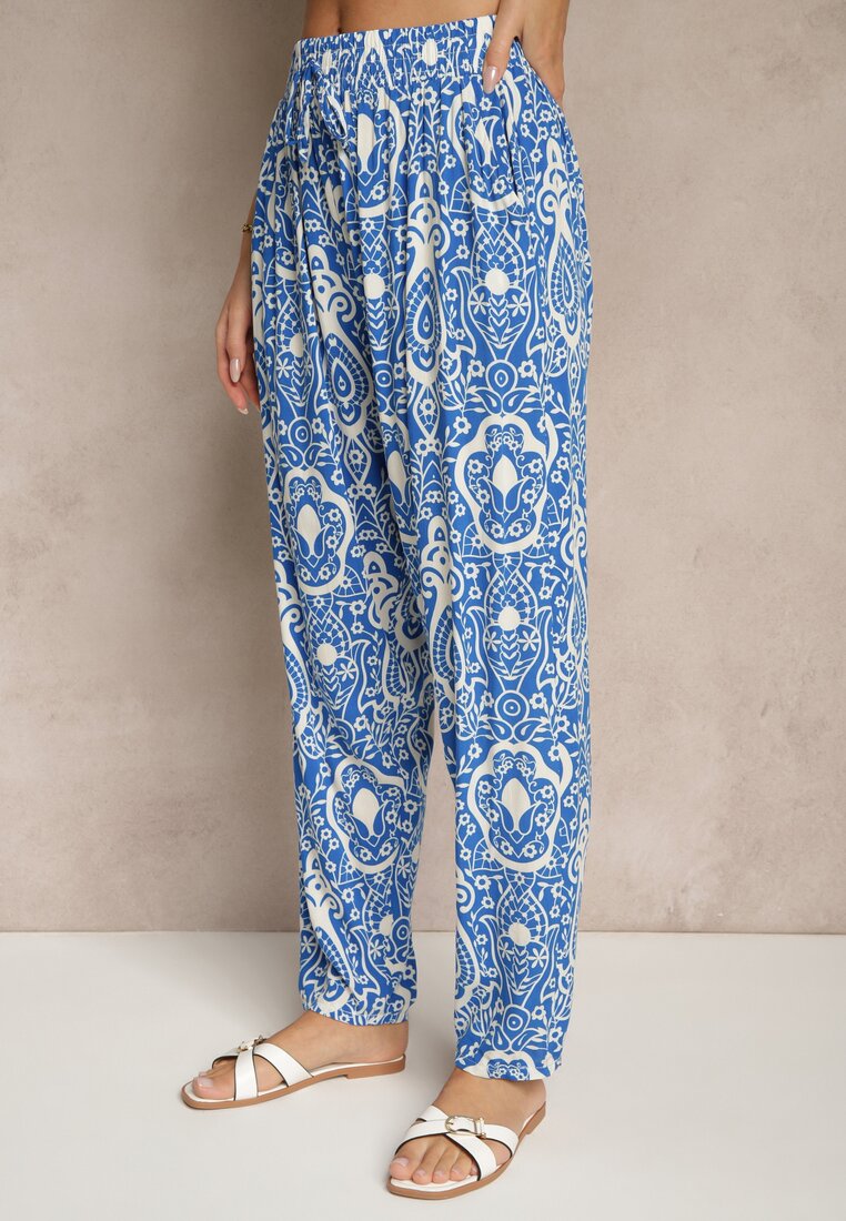 Pantaloni Jenavitha Albaștri