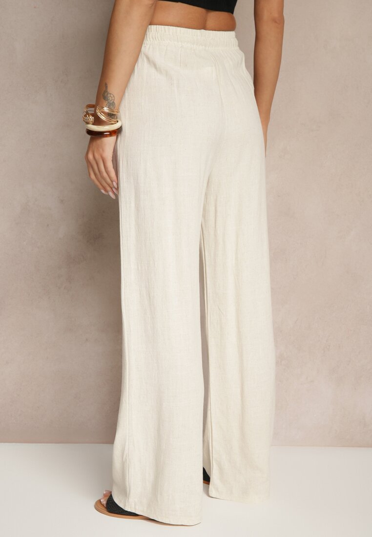 Pantaloni Bej deschis