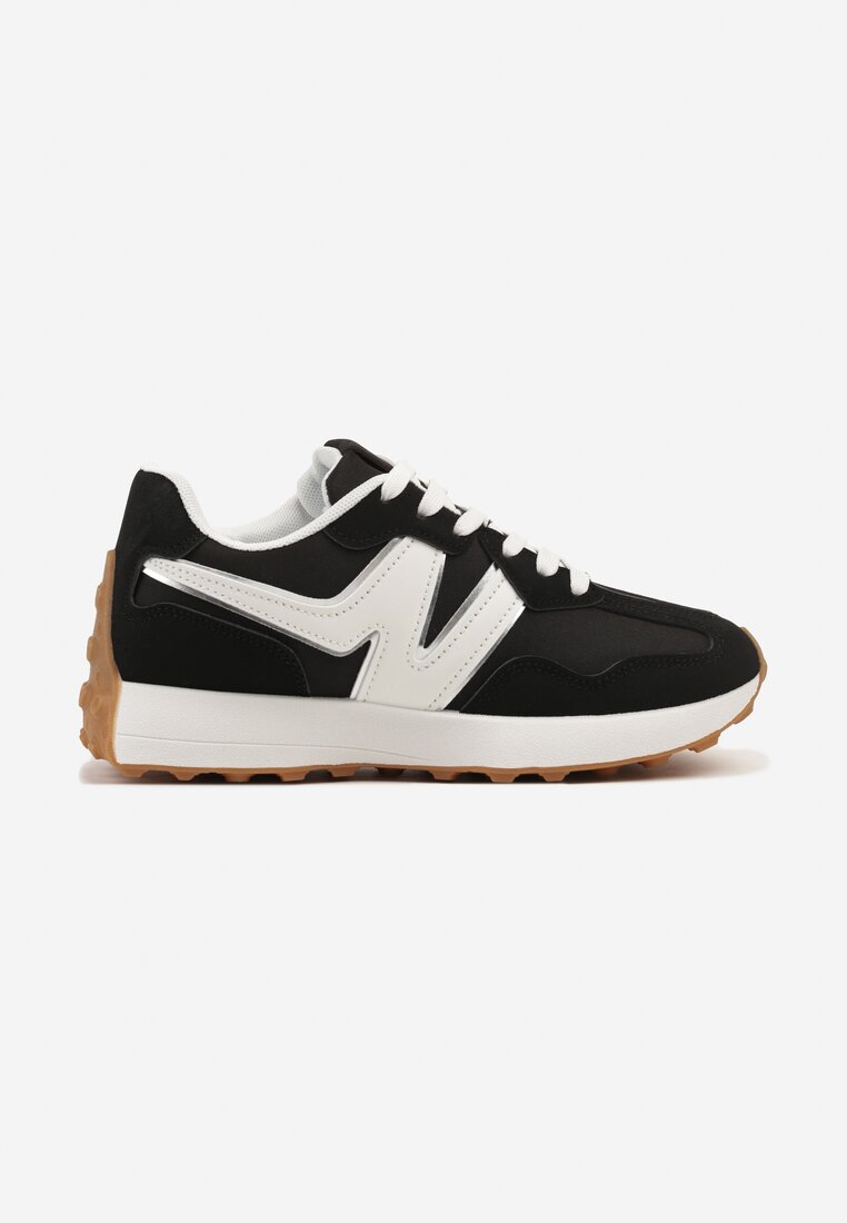 Sneakers Jenaviella Negru cu alb