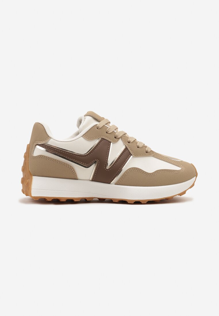 Sneakers Jenaviella Bej închis