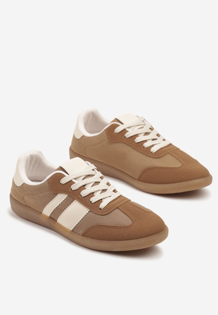Sneakers Jenaniela Bej închis