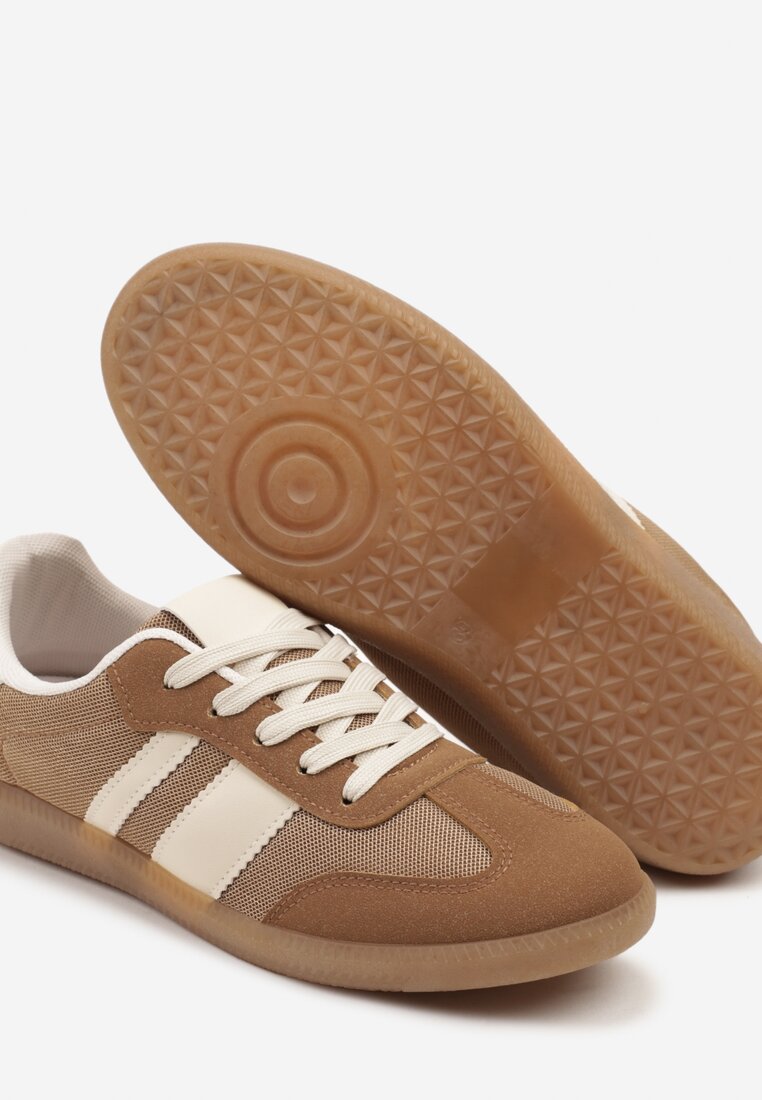Sneakers Jenaniela Bej închis