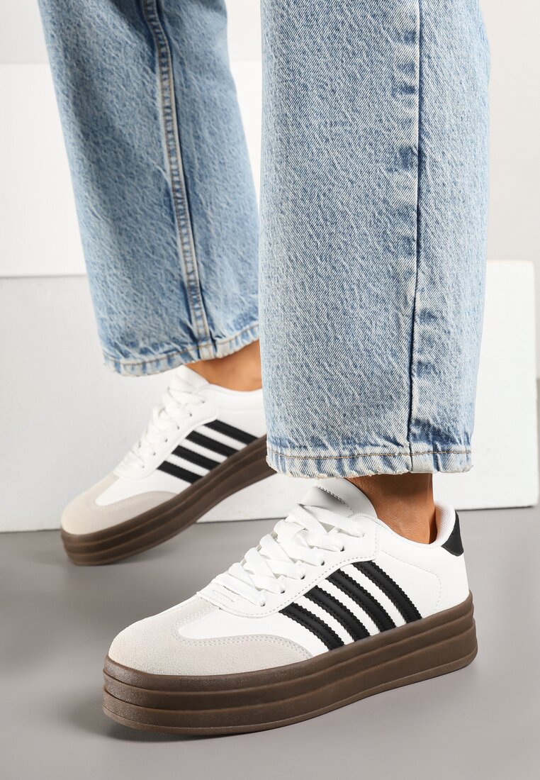 Sneakers Ellimia Gri cu negru