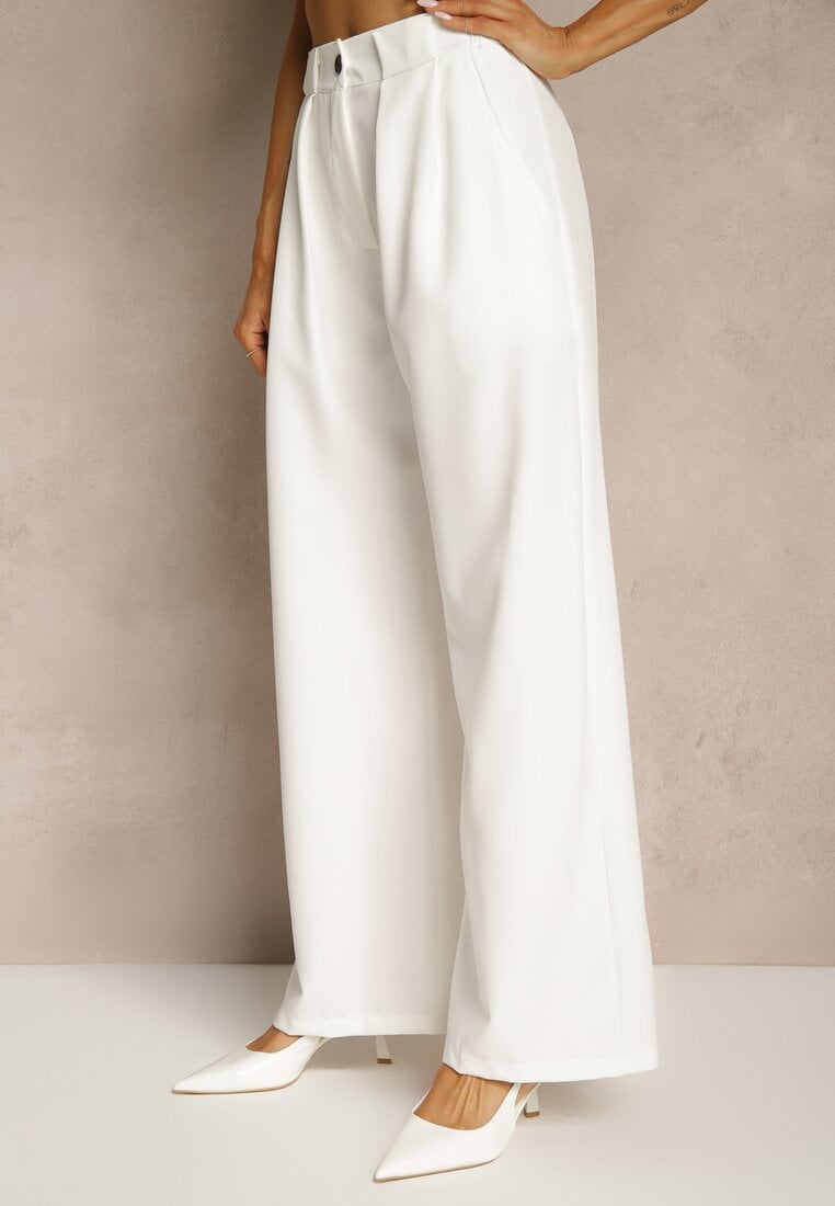 Pantaloni Uliadorea Albi