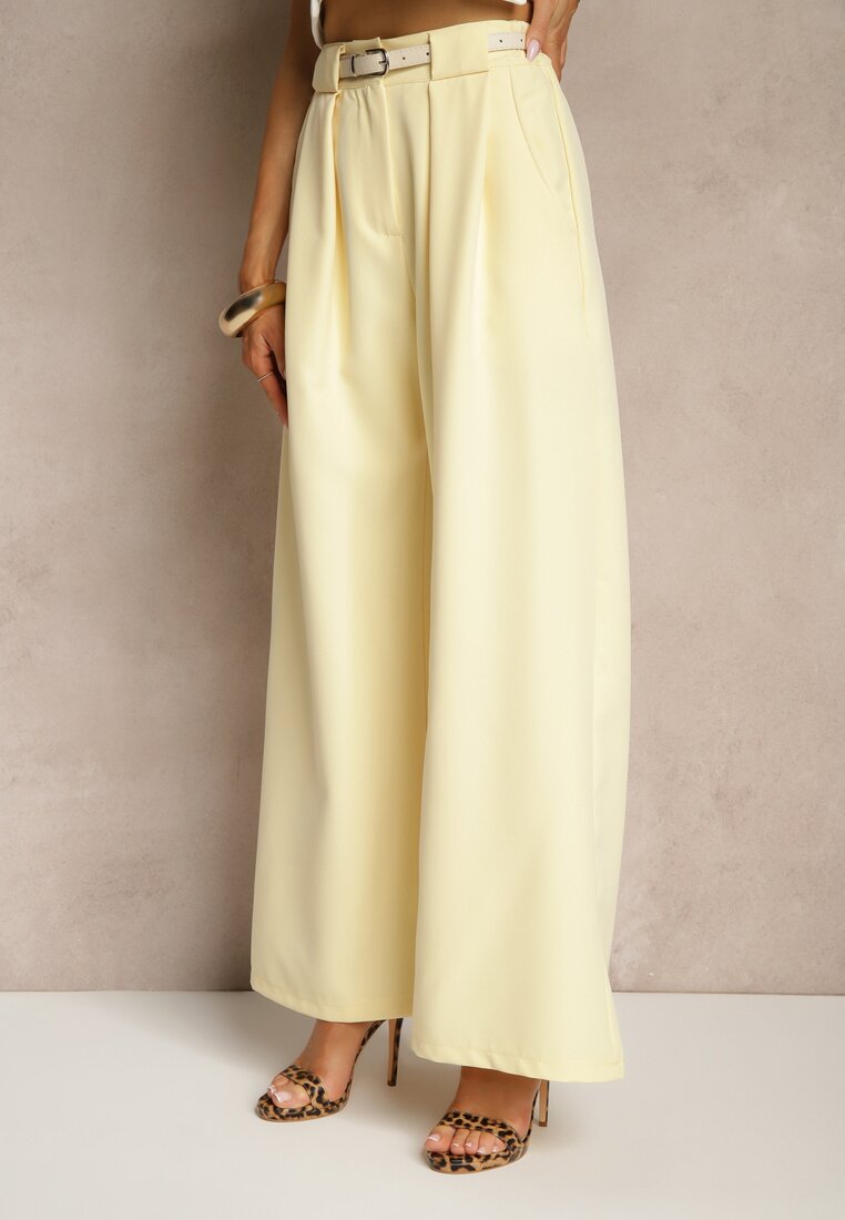 Pantaloni Uliadorea Galbeni