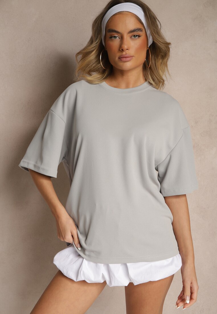 Tricou Palenitia Gri deschis