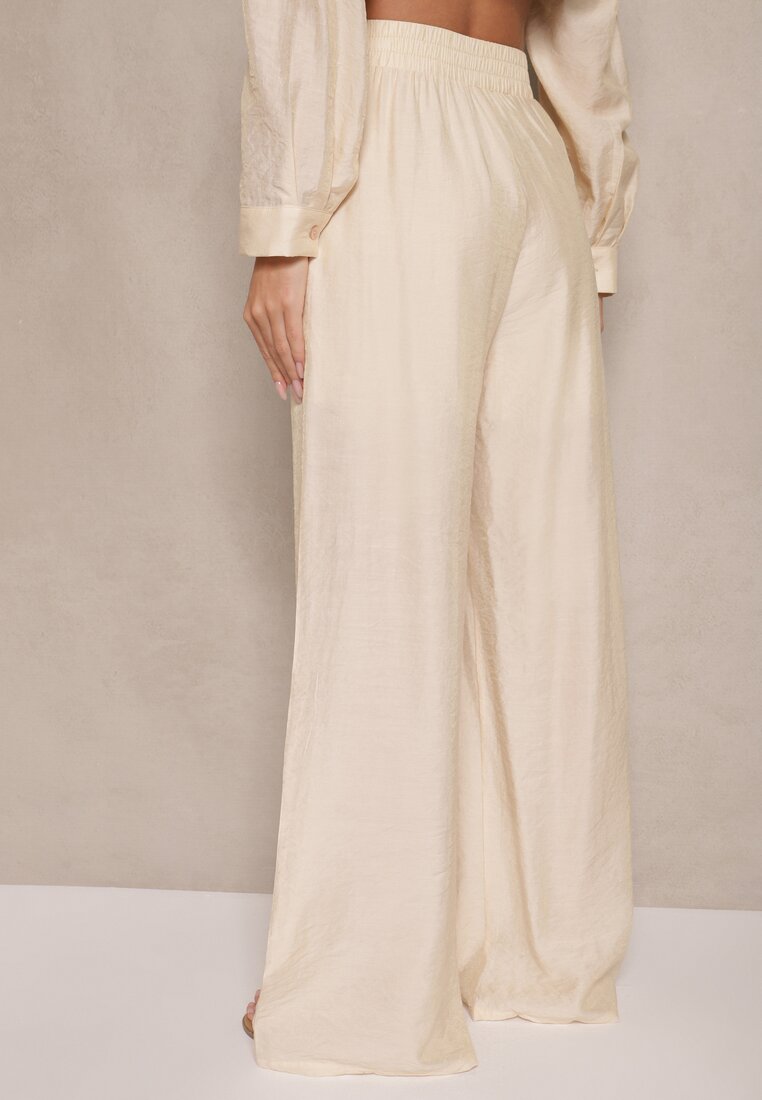 Pantaloni Jenarielis Bej deschis
