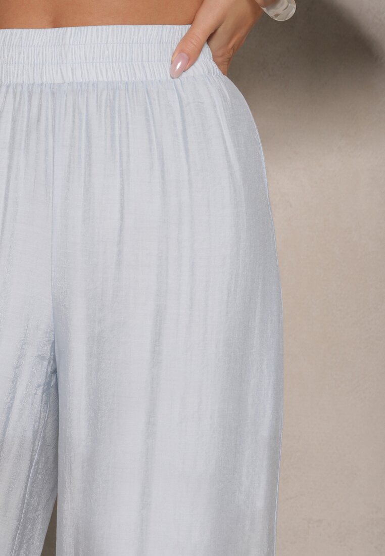 Pantaloni Jenarielis Albastru deschis