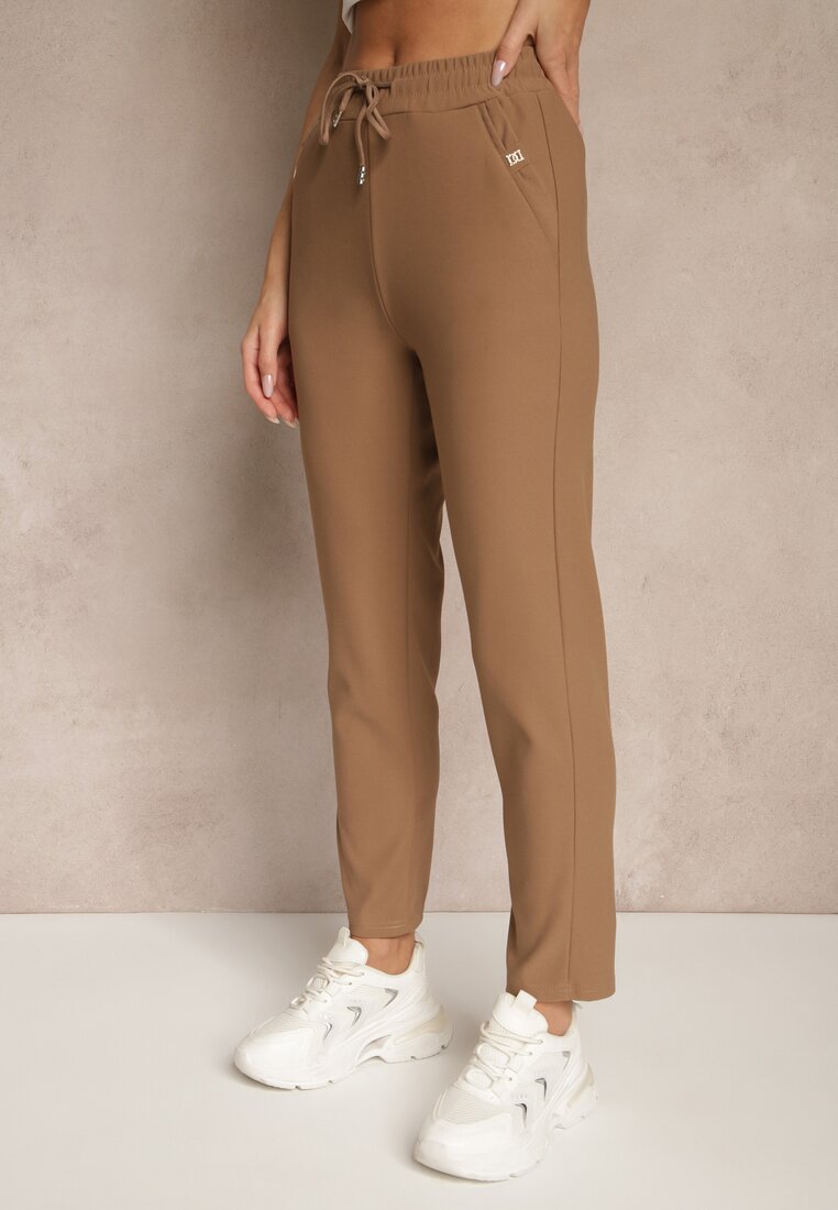 Pantaloni Voressa Bej închis