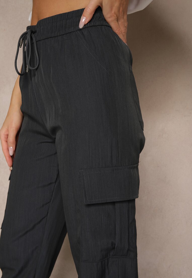 Pantaloni Mairiora Bleumarin