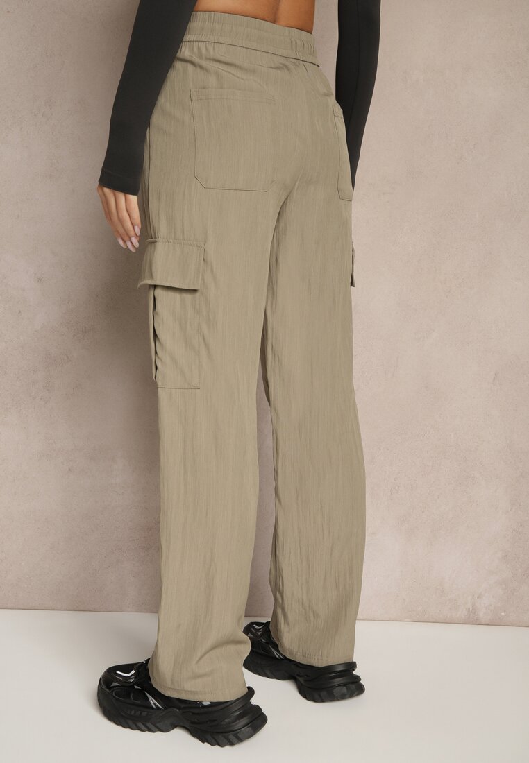 Pantaloni Mairiora Bej închis
