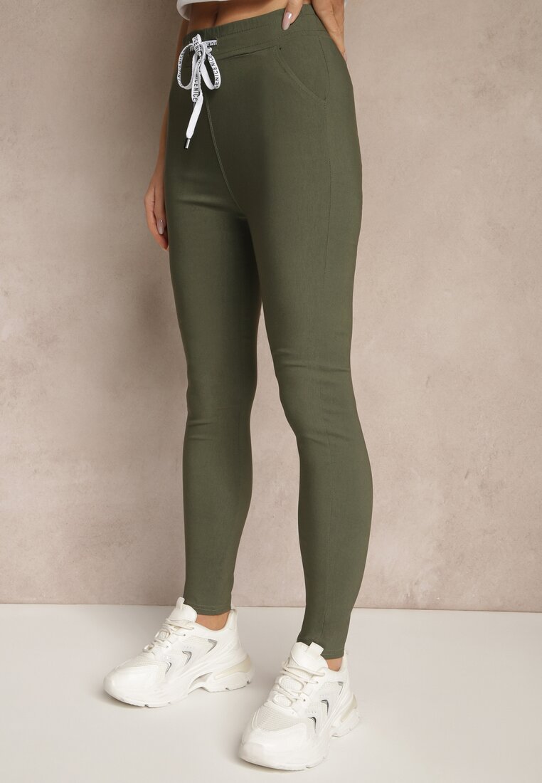 Pantaloni Purrena Verde închis