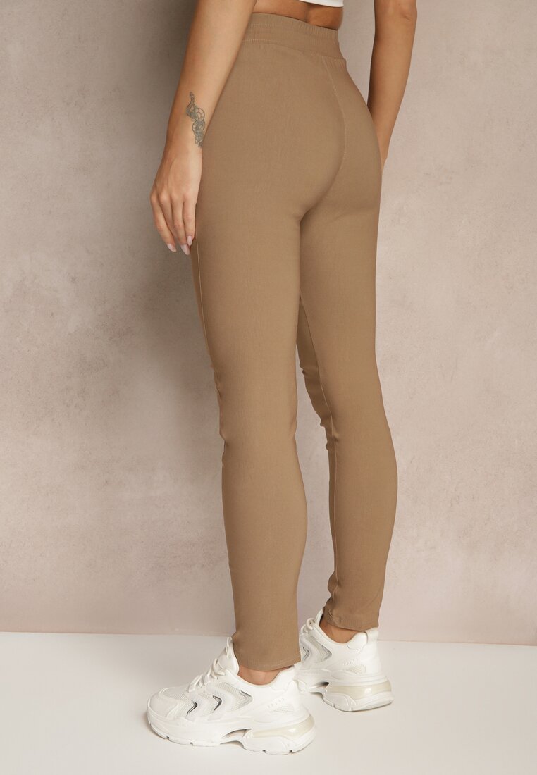 Pantaloni Purrena Bej închis