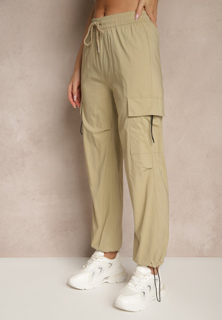 Pantaloni Puvoria Bej deschis