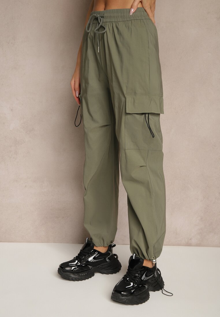 Pantaloni Puvoria Verde închis