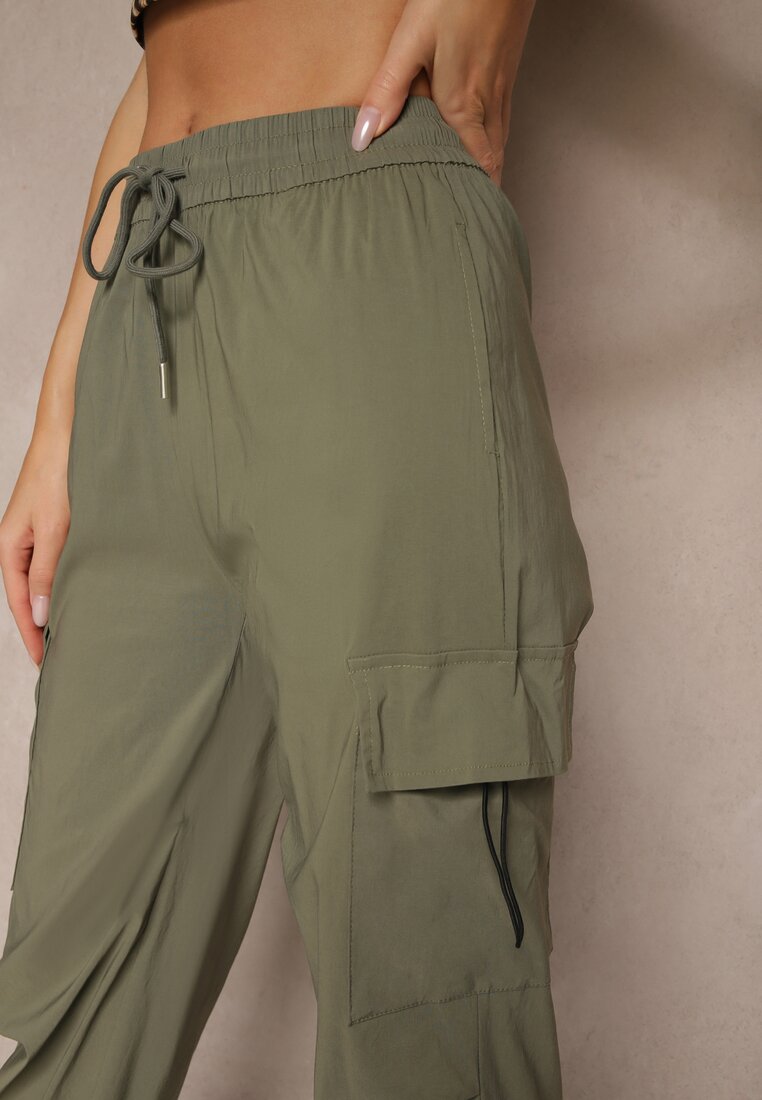 Pantaloni Puvoria Verde închis