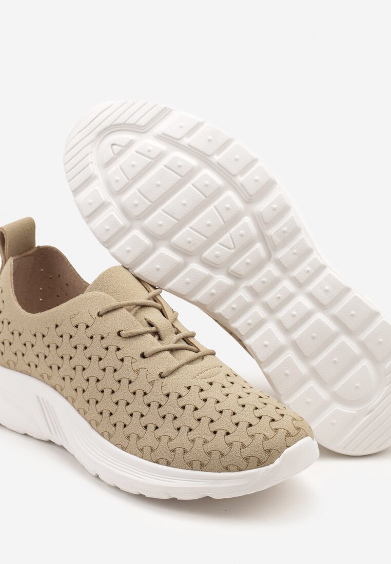 Sneakers Sareldi Bej închis