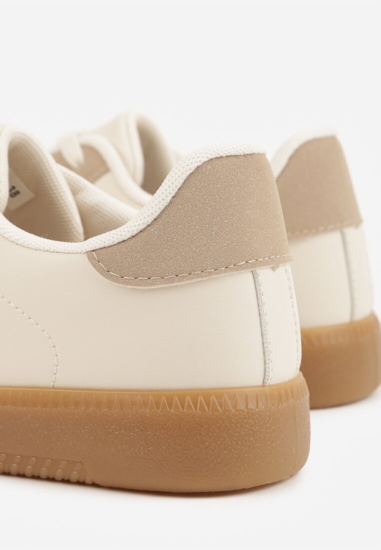Sneakers Bej închis