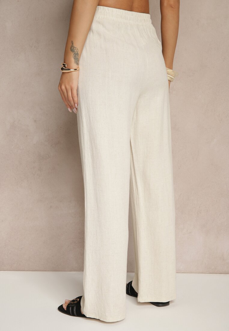 Pantaloni Zellimia Bej