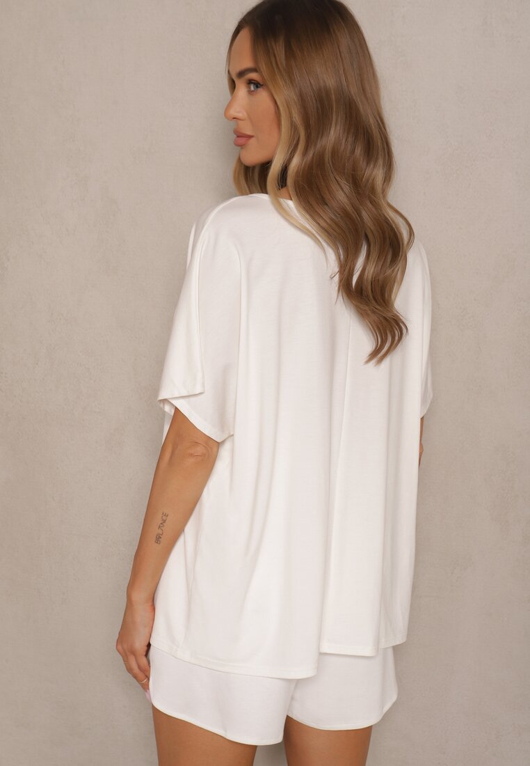 T-shirt Liofala Alb