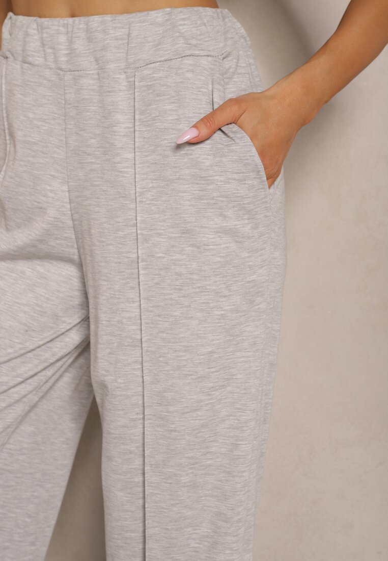 Pantaloni Gri deschis