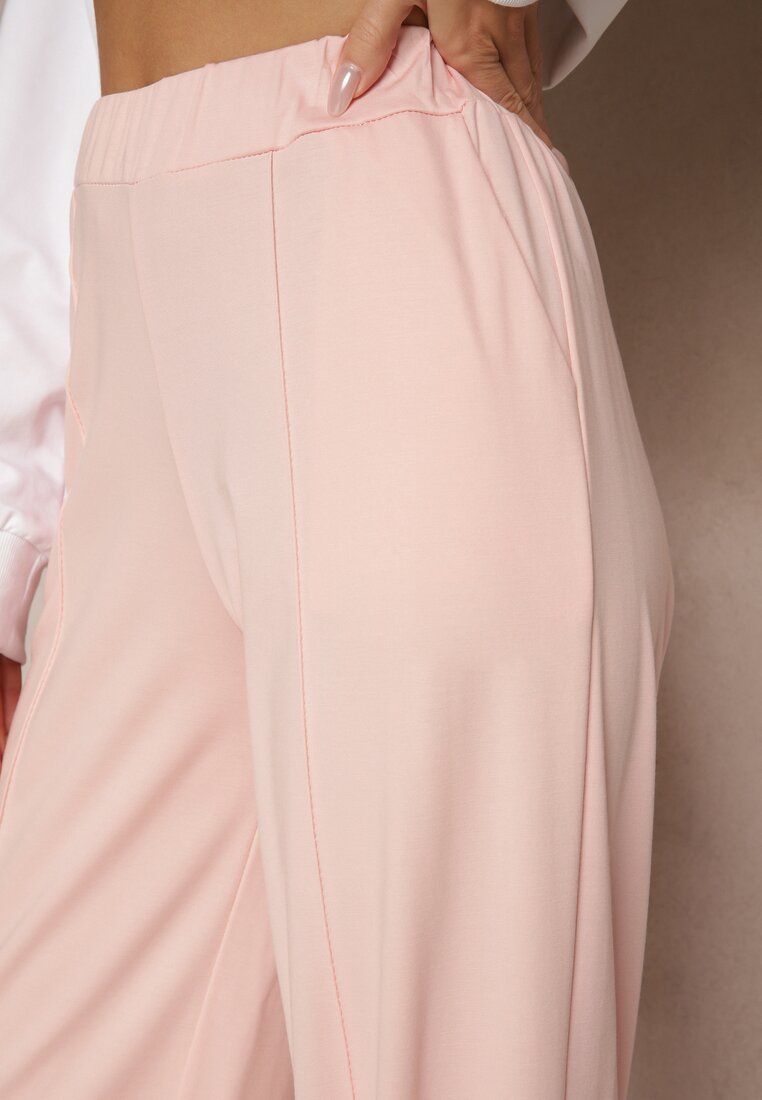 Pantaloni Roz deschis