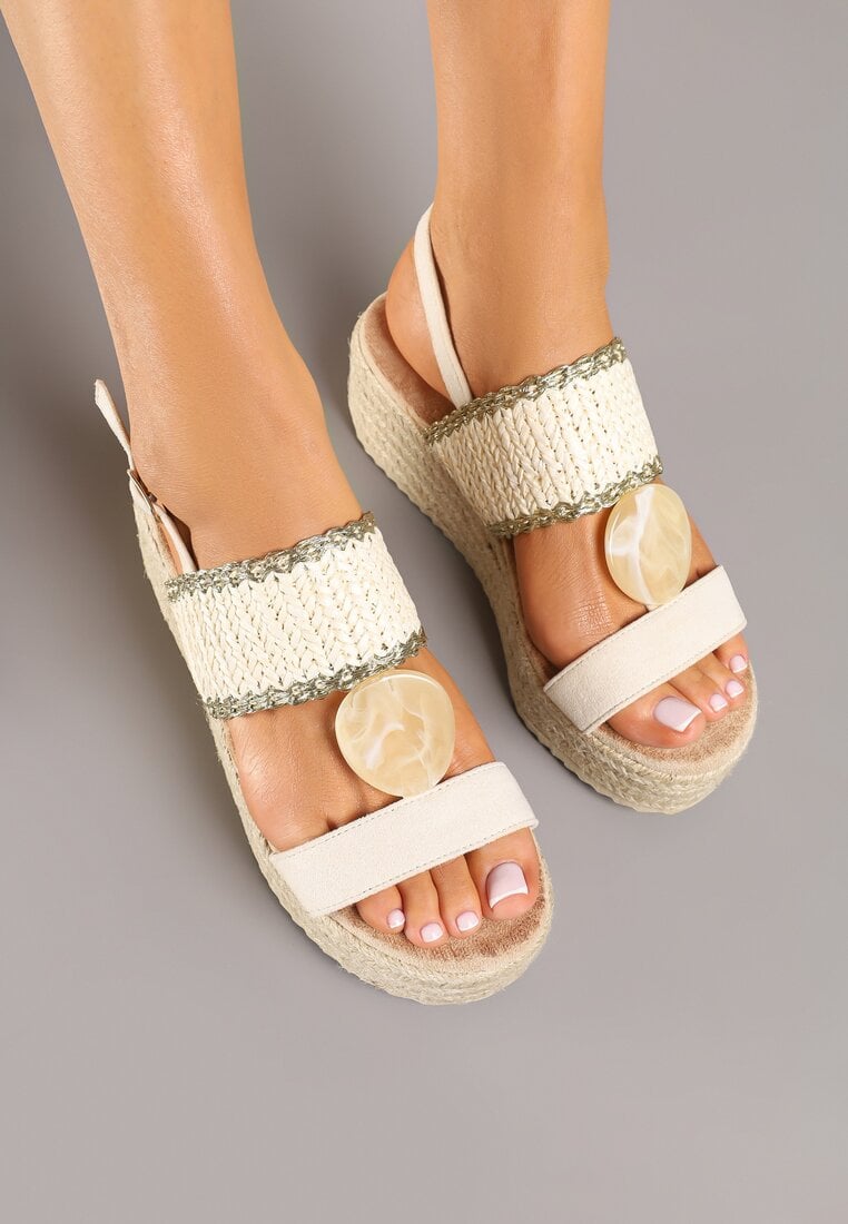 Sandale Napine Bej