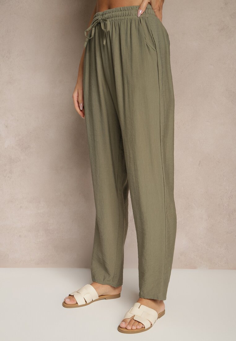Pantaloni Verde închis