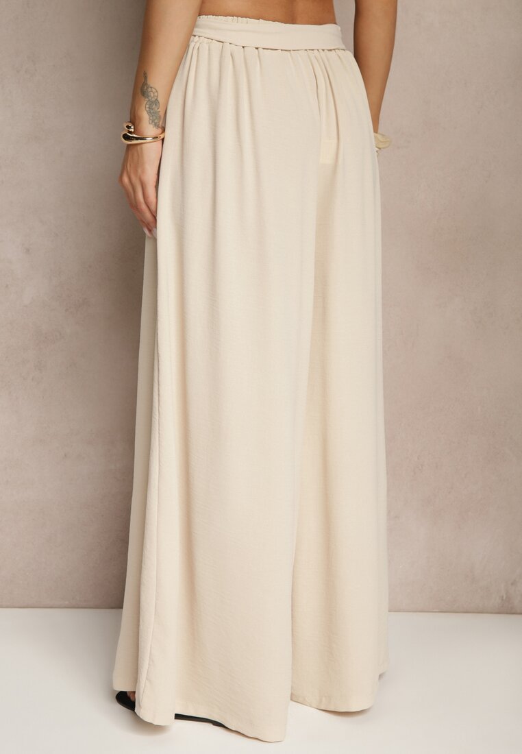 Pantaloni Iveleldi Bej