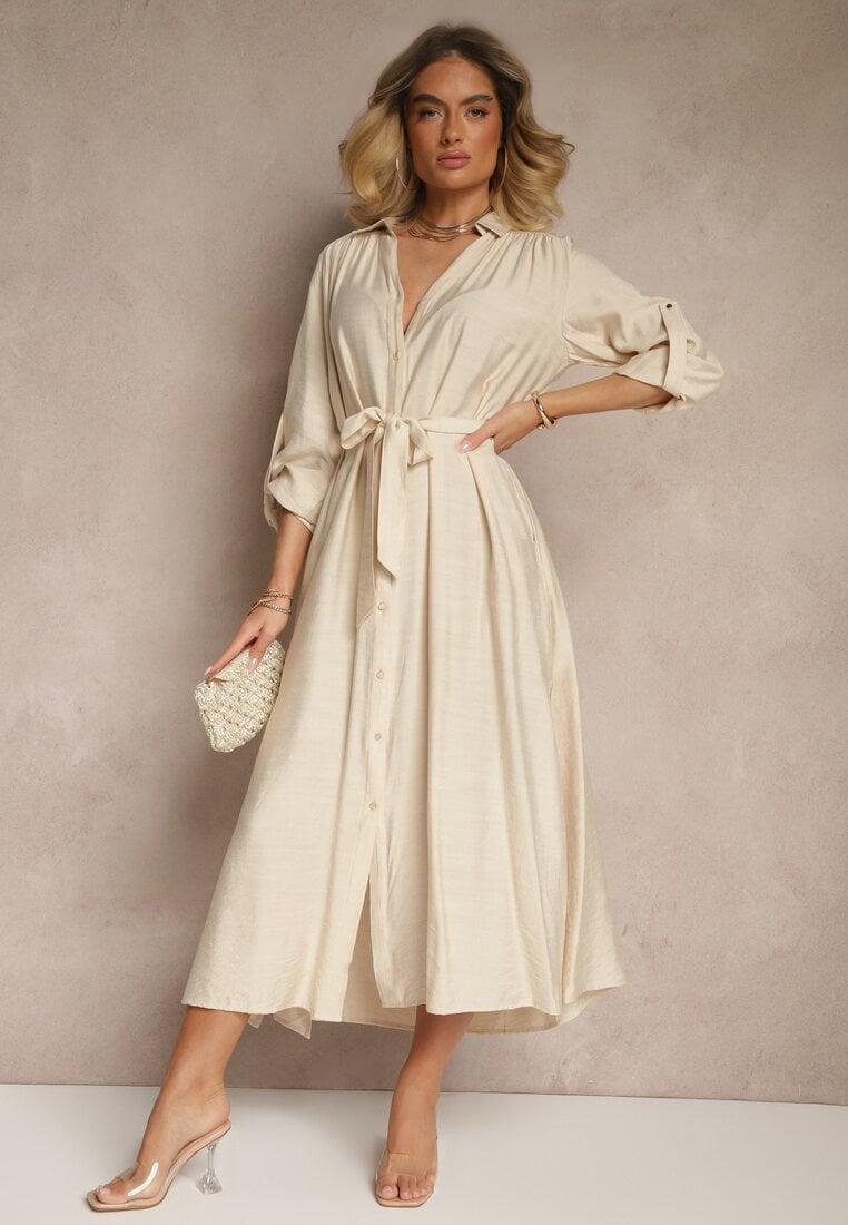 Rochie Cleonira Bej