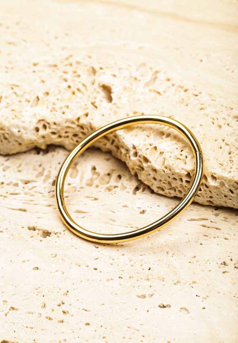 Złota Bransoletka Typu Bangle Talazi