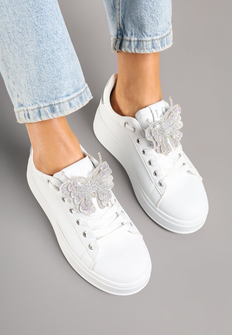 Sneakers Lenori Argintii