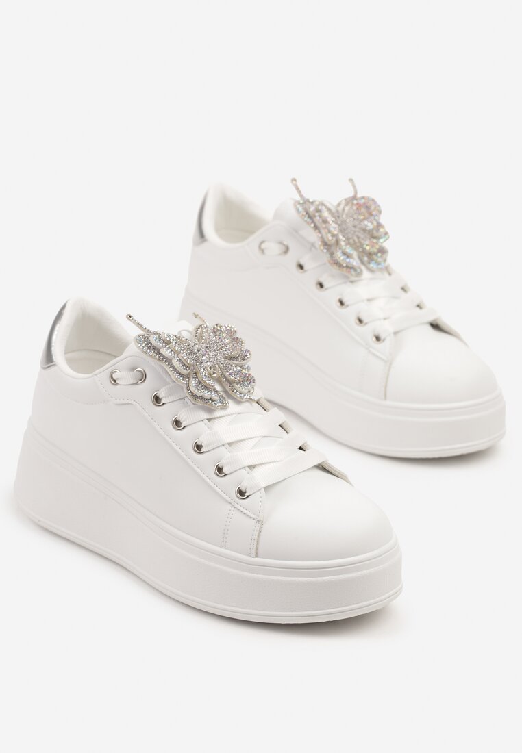 Sneakers Lenori Argintii
