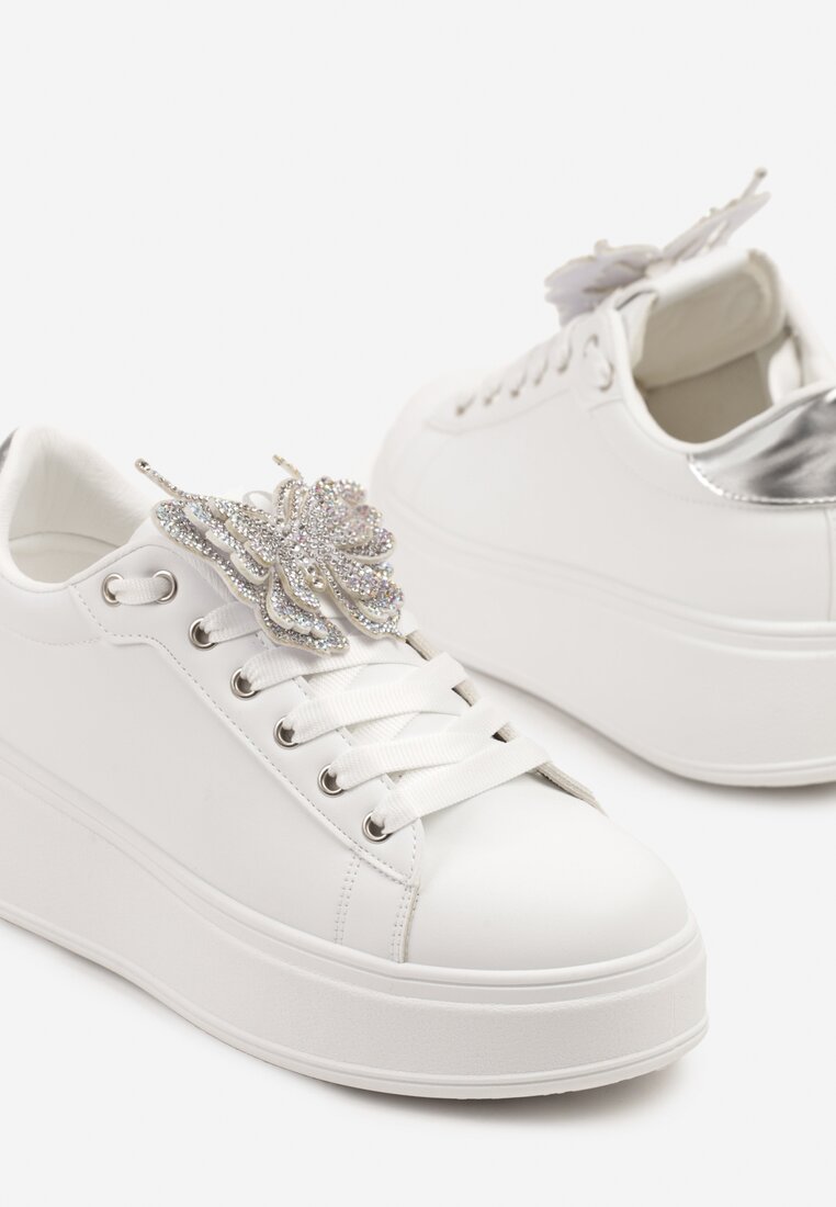 Sneakers Lenori Argintii