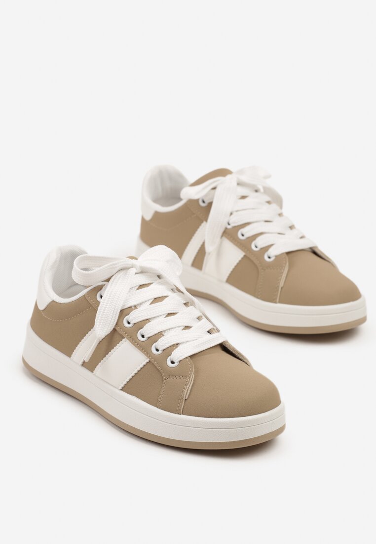 Sneakers Bej închis