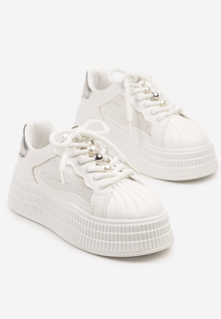 Sneakers Elazia Argintii